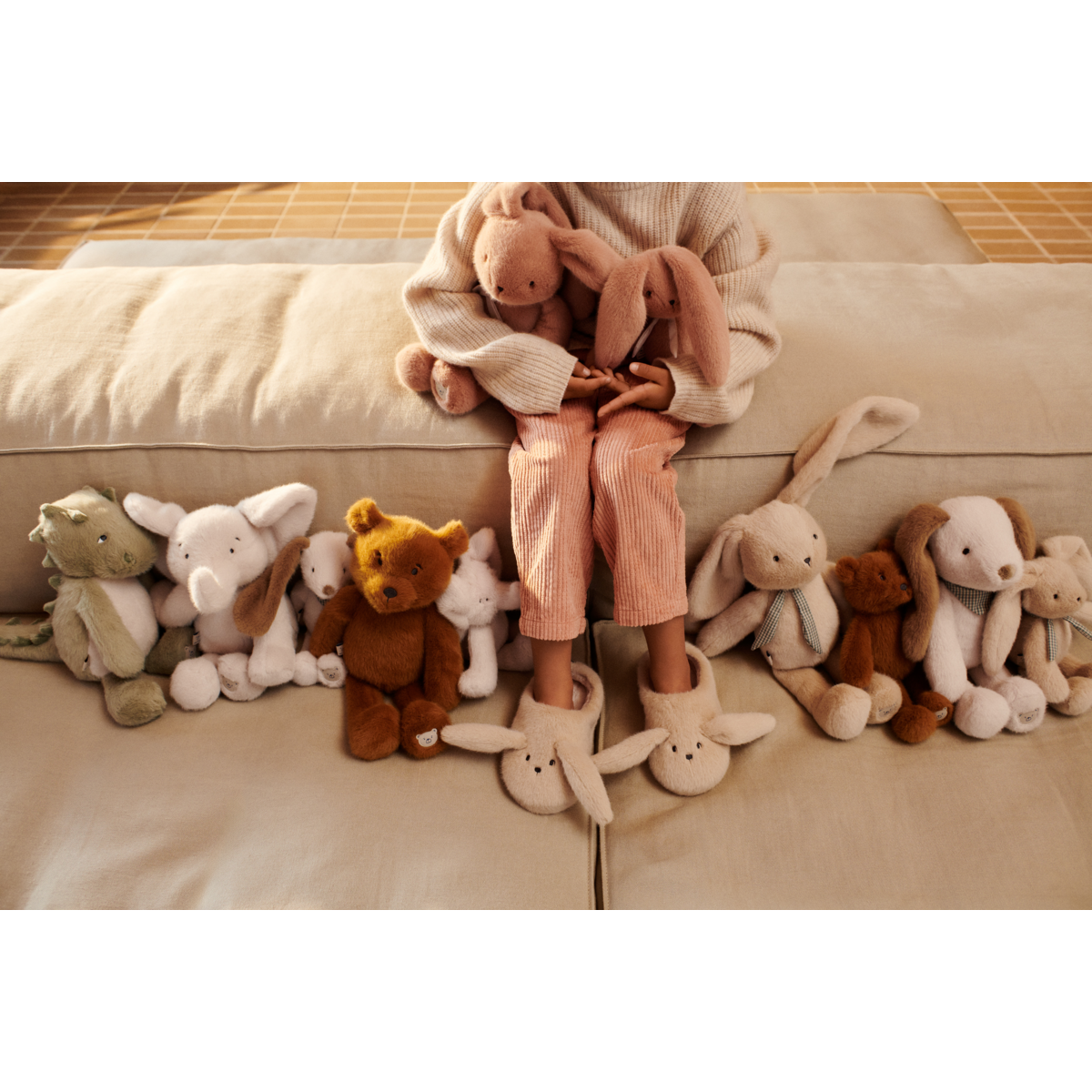 Liewood BINNIE Kleiner Kaninchen-Teddy - Mist - Polaires