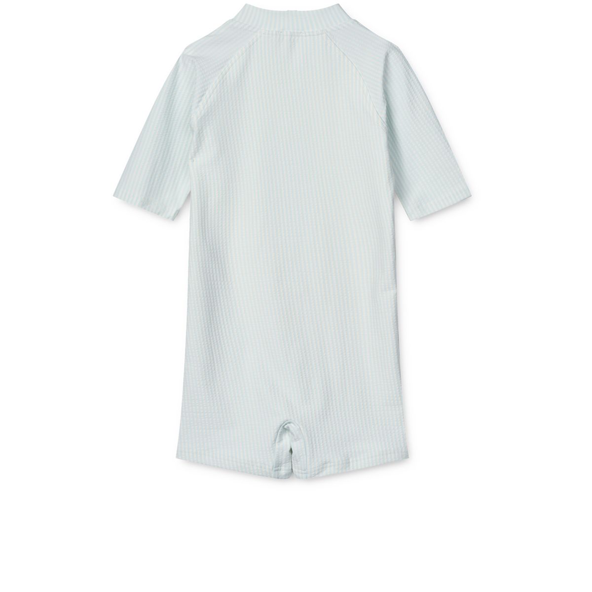 Liewood Max Schwimm-Jumpsuit Seersucker - Y/D stripe Pure sky / Creme de la creme - Badeanzug