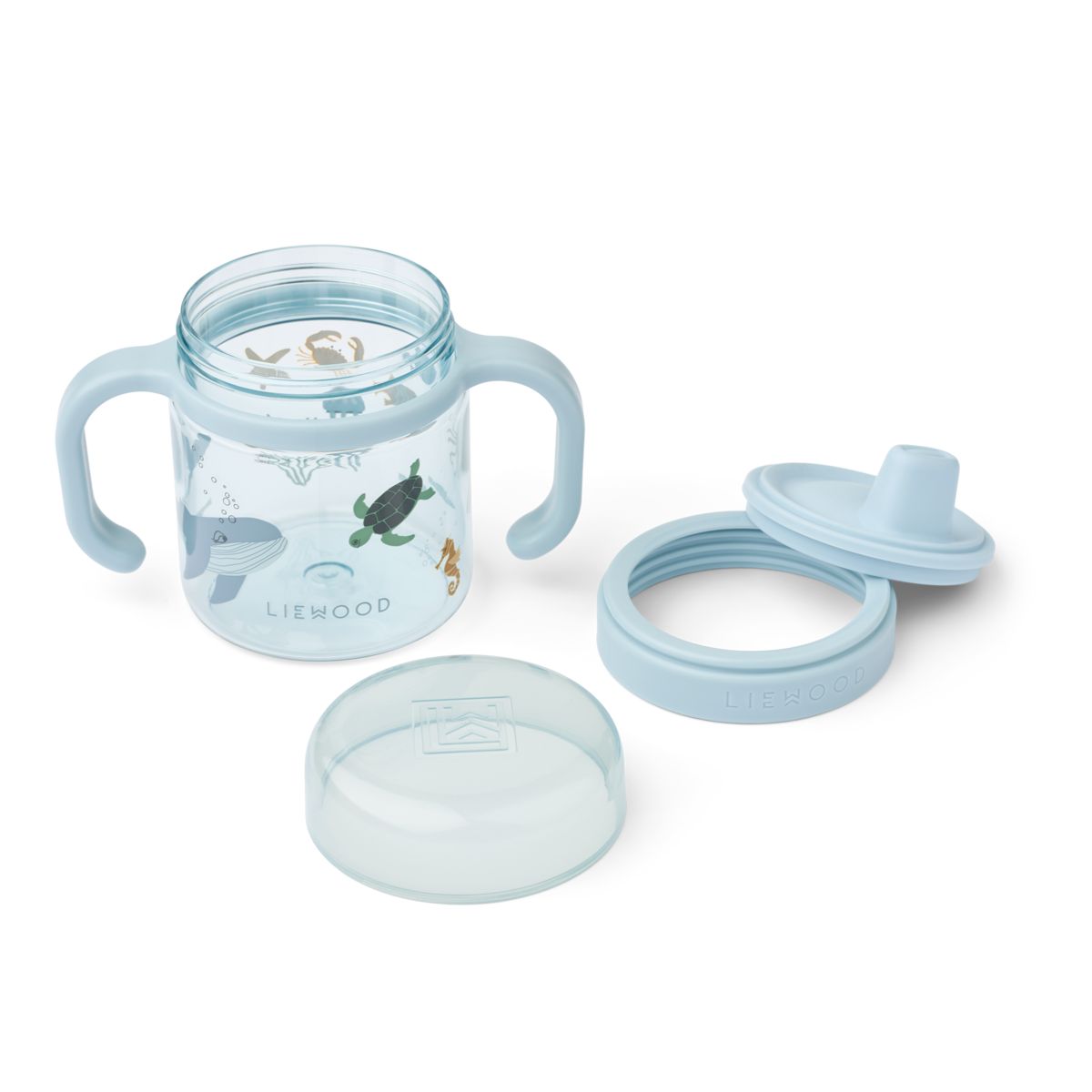 Liewood KYLO Tritan-Trinkbecher - Sea creature / Sandy - Becher
