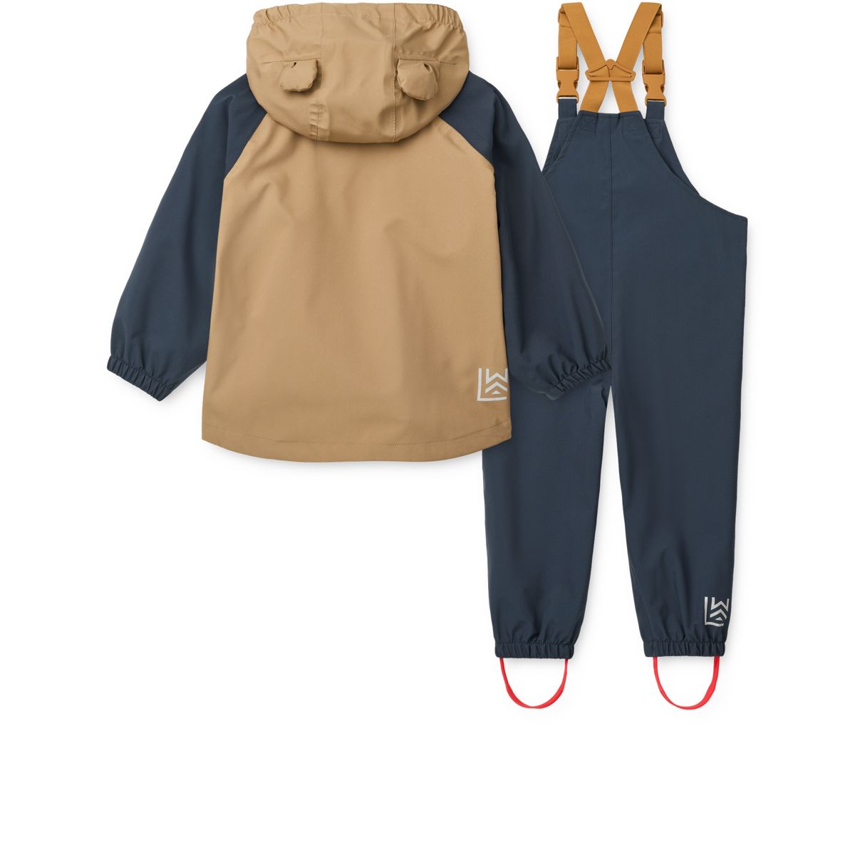 Liewood Manu Regenbekleidungsset - Midnight navy mix - Satz