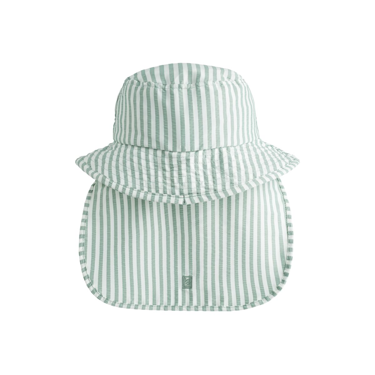 Liewood DAMONA Streifen Badehut - Stripe Peppermint / Crisp white - SCHWIMMHUT