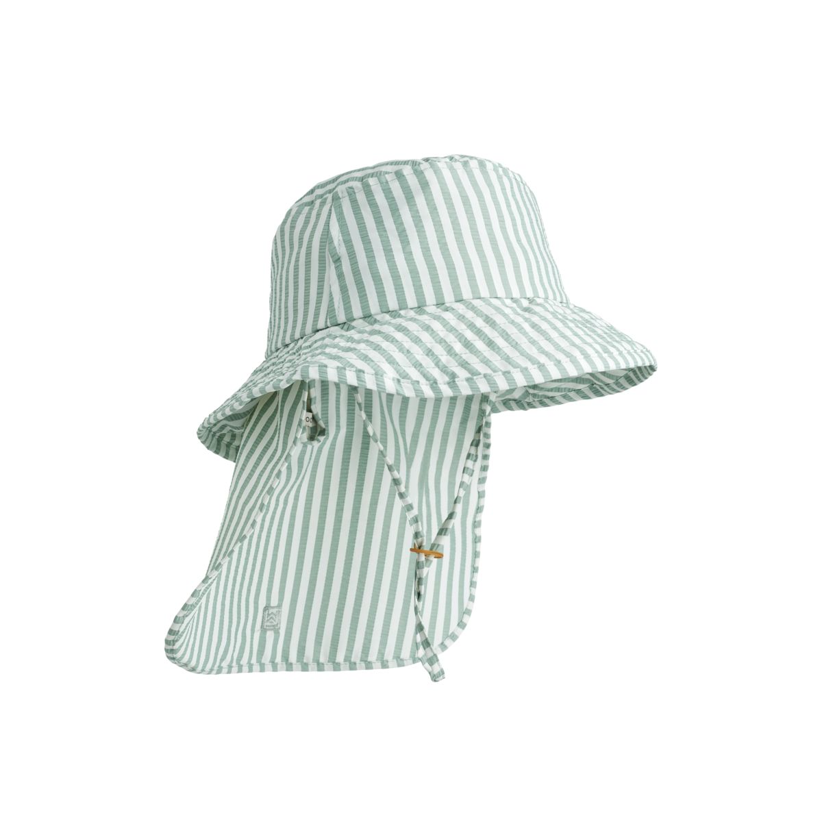 Liewood DAMONA Streifen Badehut - Stripe Peppermint / Crisp white - SCHWIMMHUT
