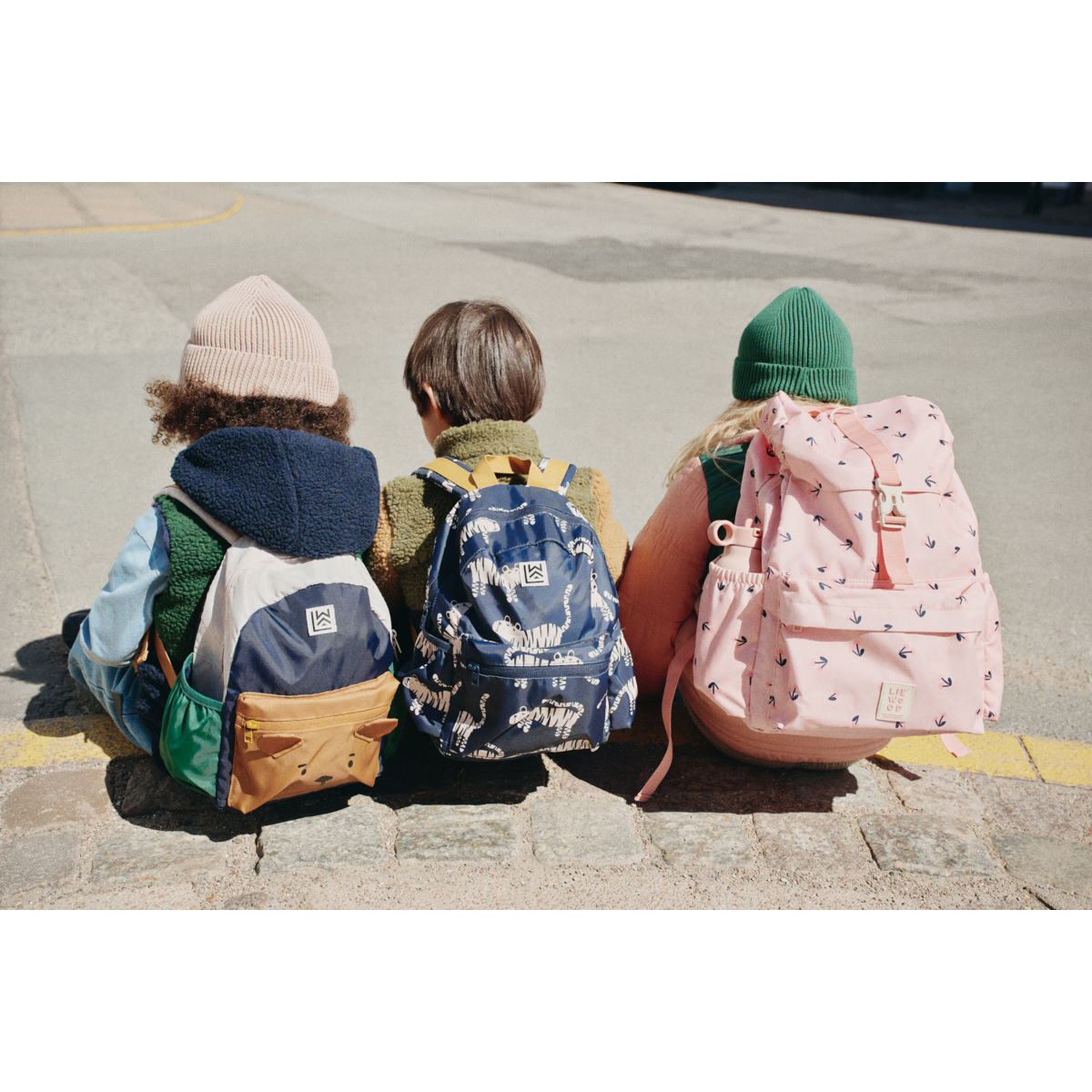 Liewood ANDREAS Bär-Rucksack - Classic navy multi mix - Rucksack