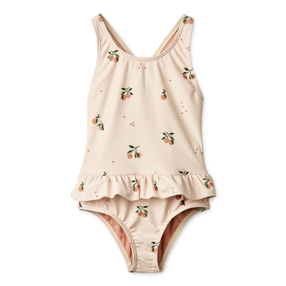 Liewood Amara Bedruckter Badeanzug - Peach / Sea shell - Badeanzug