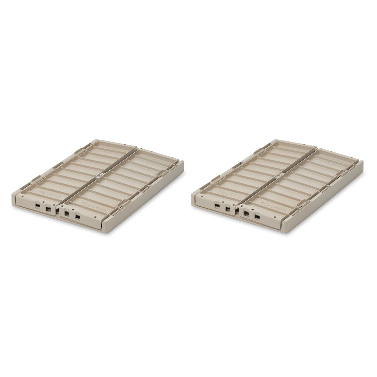 Liewood WESTON Aufbewahrungsbox Medium, 2er-Pack - Sandy - Aufbewahrungsbox