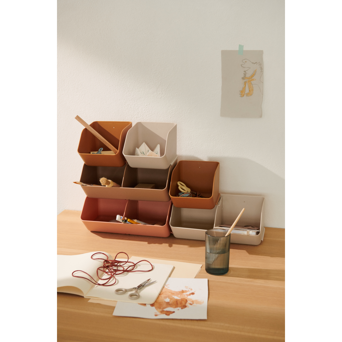 Liewood Rosemary Schreibtisch-Organizer - Sandy - Multi halter