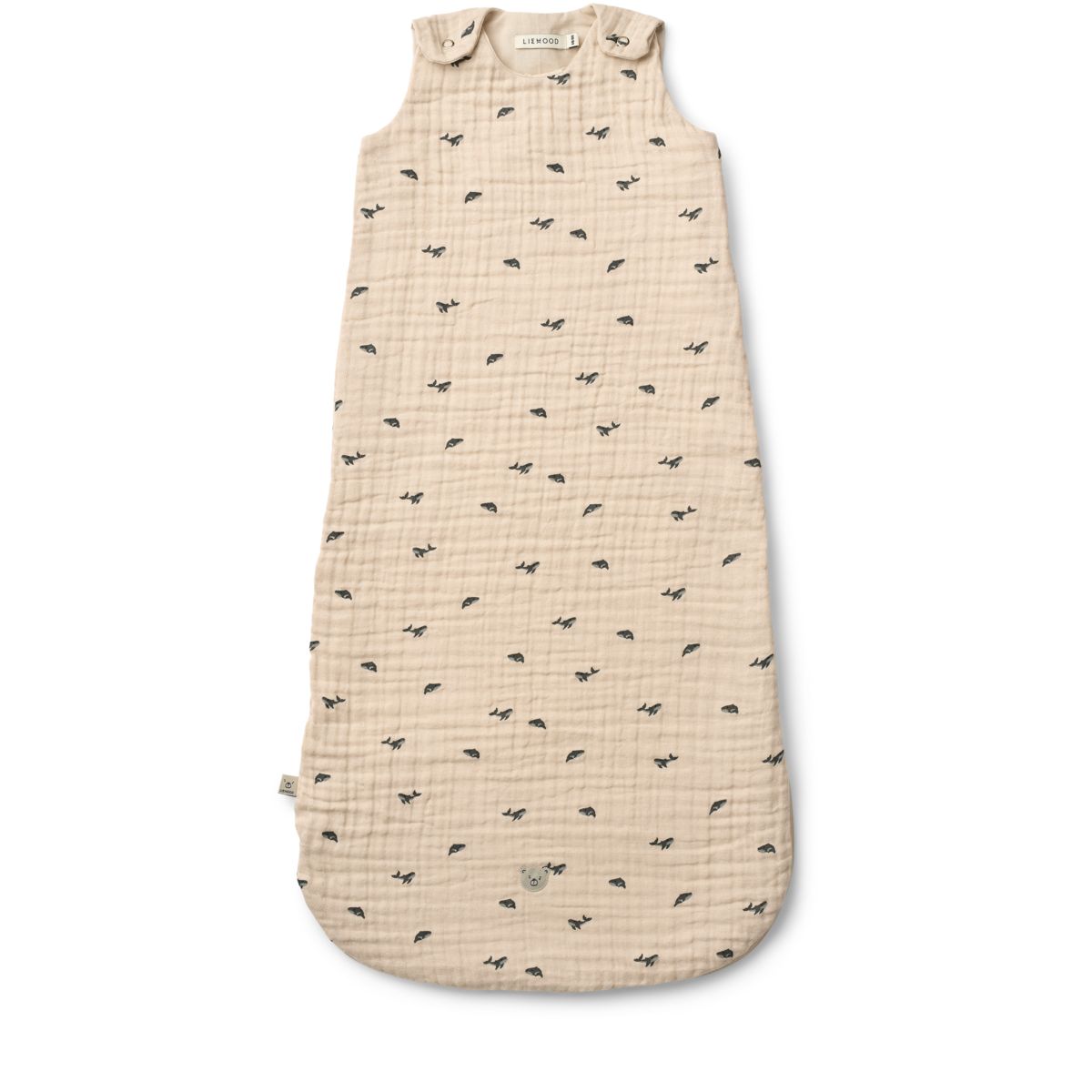 Liewood FLORA Bedruckter Schlafsack - Mini whale / Sandy - Schlafsack