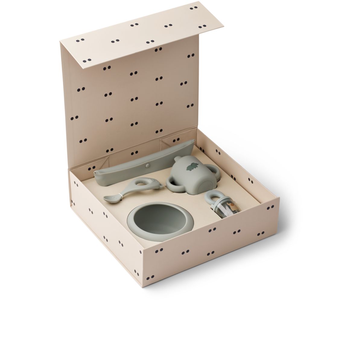 Liewood MILEAH Baby-Geschirr-Set - Dove blue - Geschirr satz