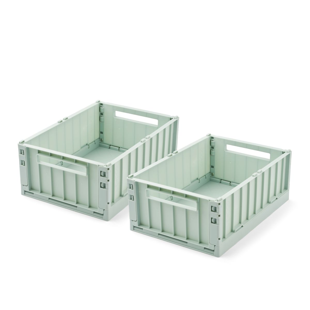 Liewood WESTON Aufbewahrungsbox Medium, 2er-Pack - Light Peppermint - Aufbewahrungsbox