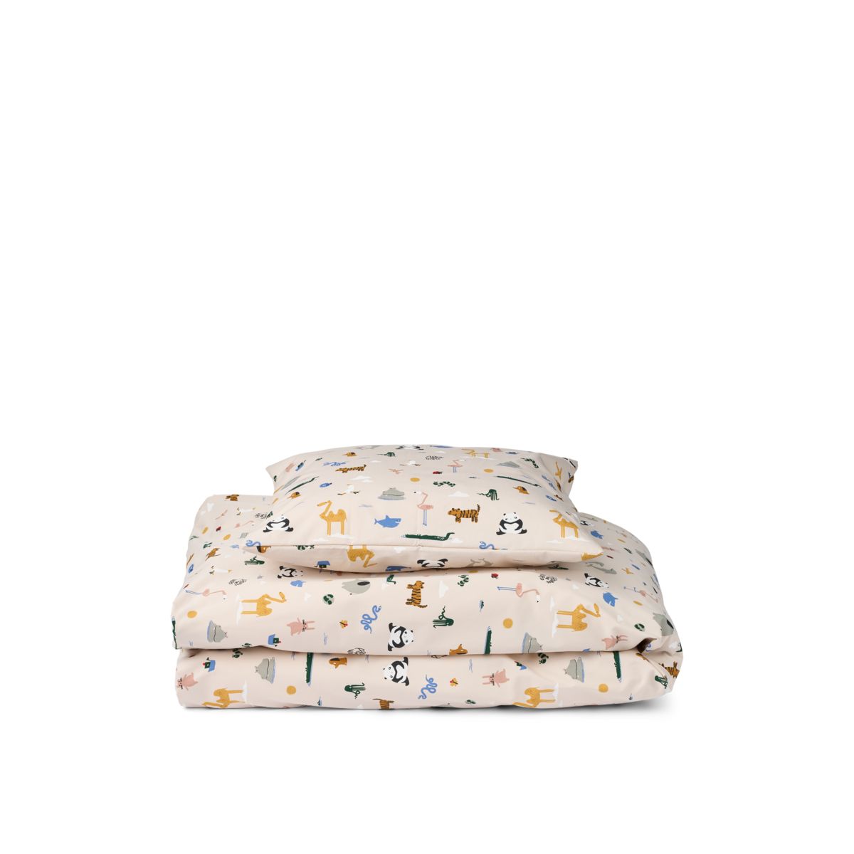 Liewood CARMEN Baby Bettwäsche 70x100 - Around the world / Sandy - Bettwäsche
