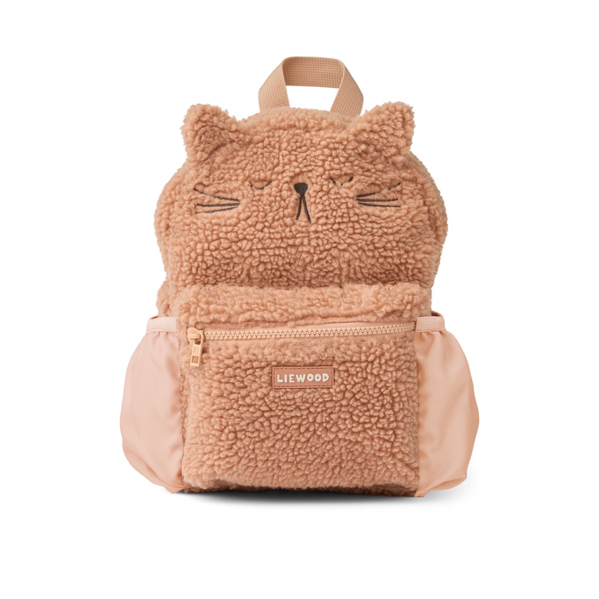 Liewood ANDREAS Fleece Katzen-Rucksack - Pale tuscany - Rucksack