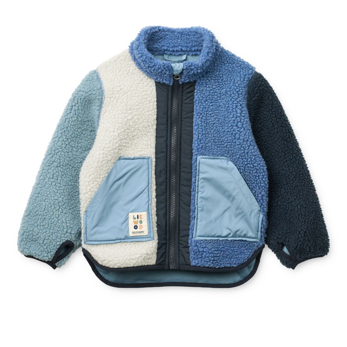 Liewood NOAM Fleecejacke - Riverside multi mix - Jacke