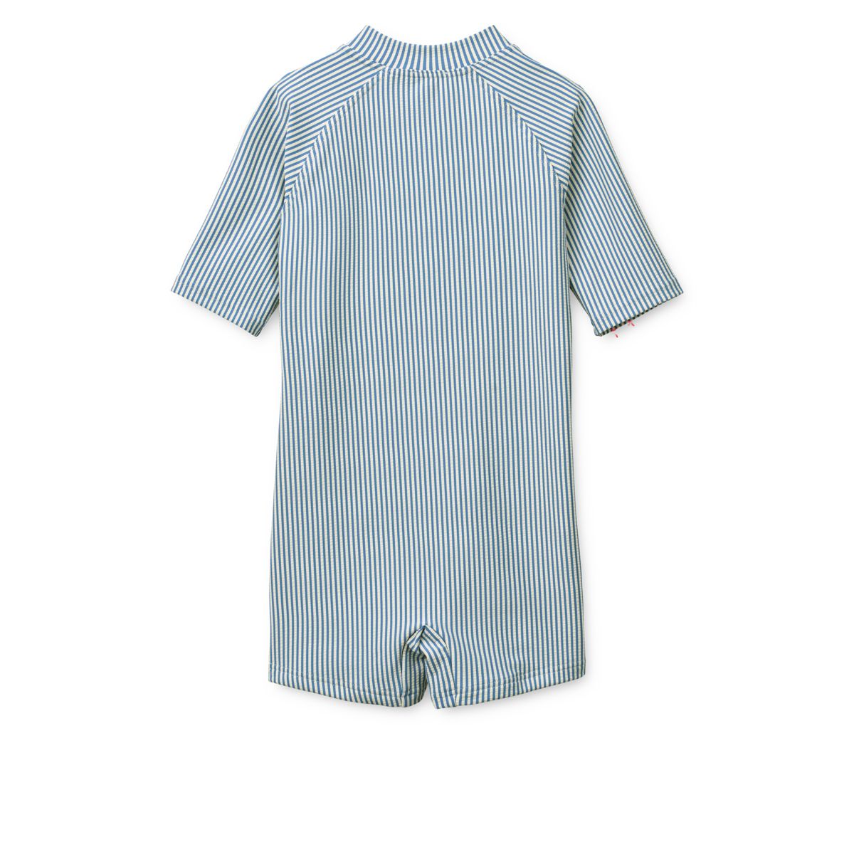 Liewood Max Schwimm-Jumpsuit Seersucker - Riverside / Creme de la creme - Badeanzug