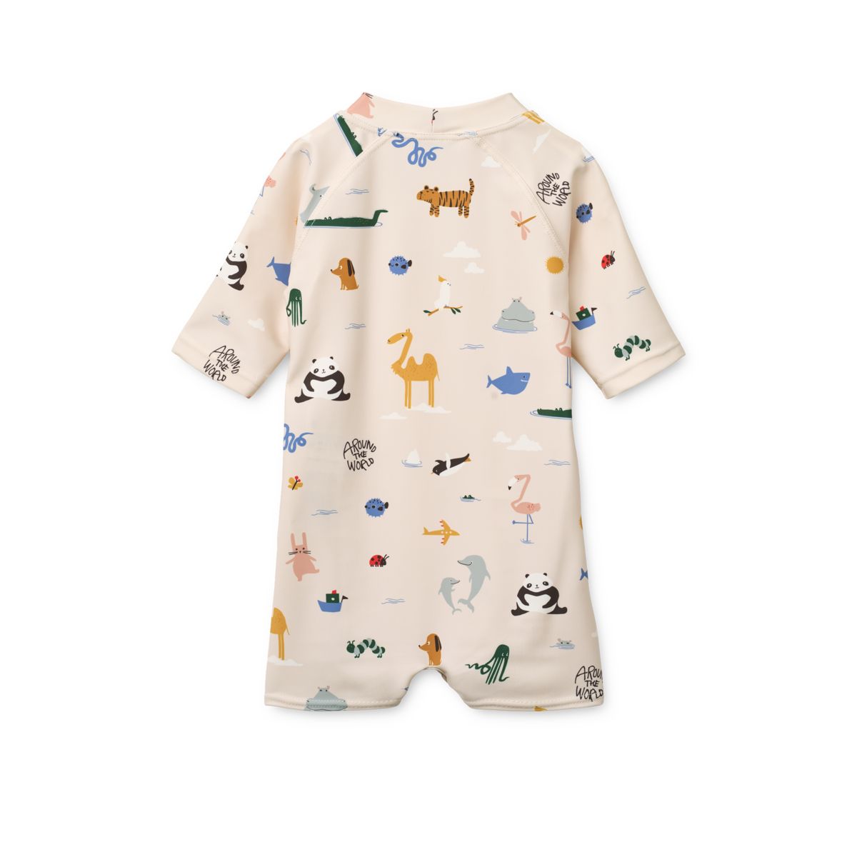 Liewood THOR Baby Bade-Spielanzug - Around the world / Sandy - Badeanzug