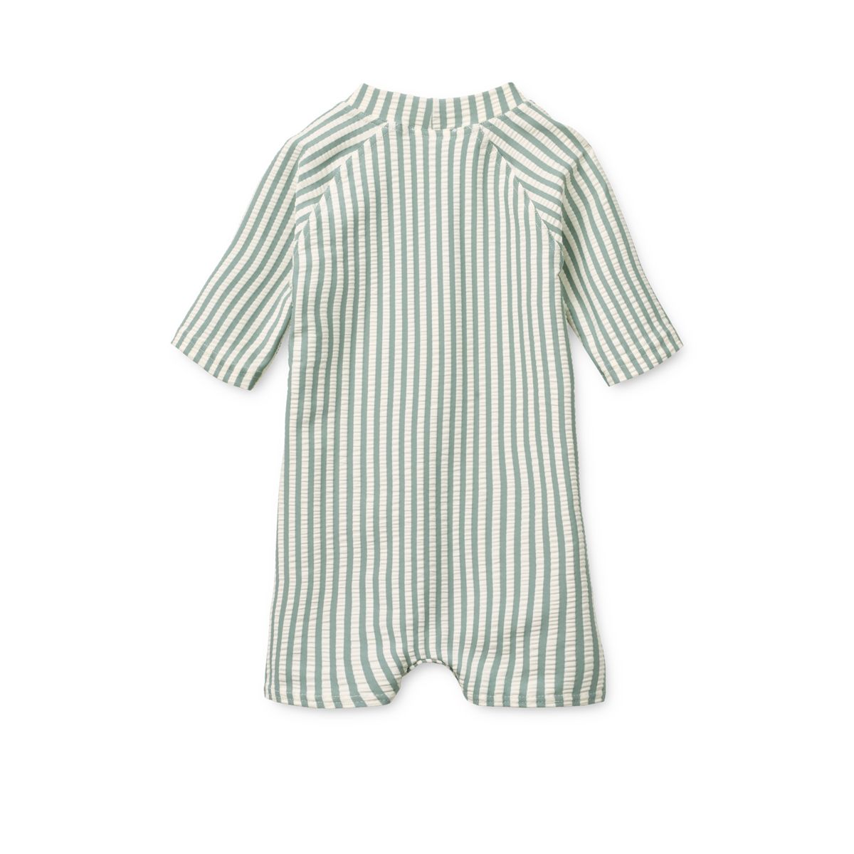 Liewood THOR Seersucker Baby Bade-Einteiler - Peppermint / Sandy - Badeanzug