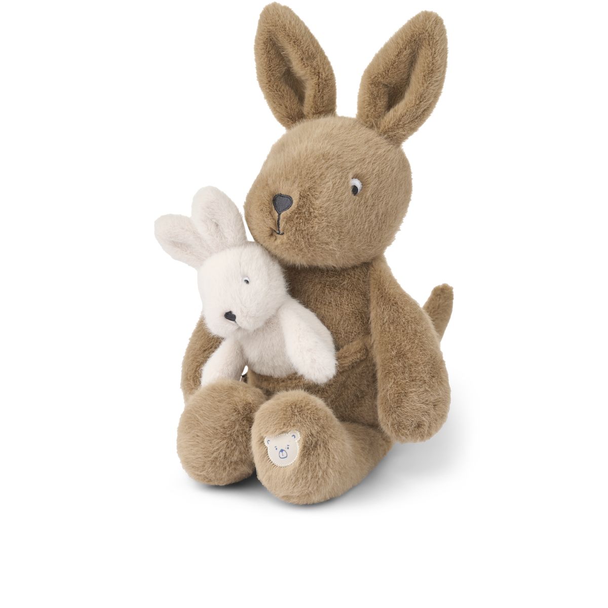 Liewood KELLY Känguru Mama & Baby Teddy - Dune - Polaires