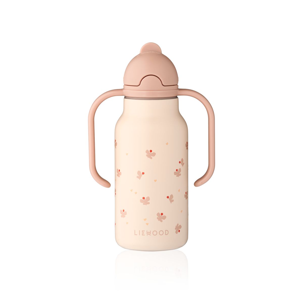 Liewood KIMMIE Edelstahlflasche 250 ml - Mini Butterfly / Apple blossom - Wasserflasche