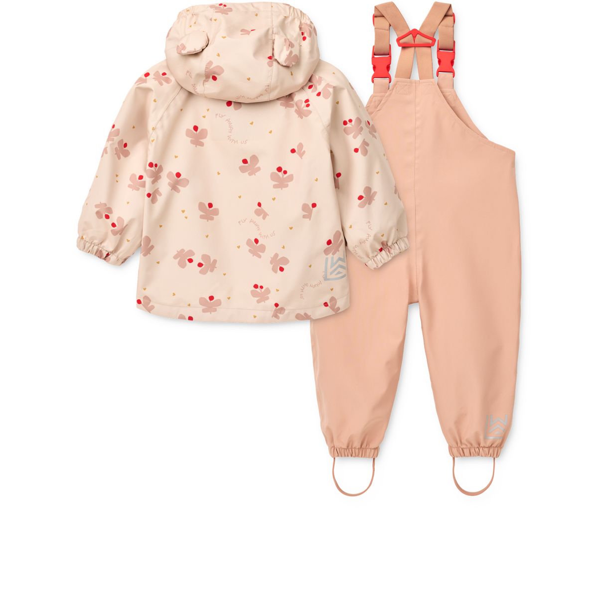 Liewood Manu Regenbekleidungsset - Butterfly / Apple blossom - Satz