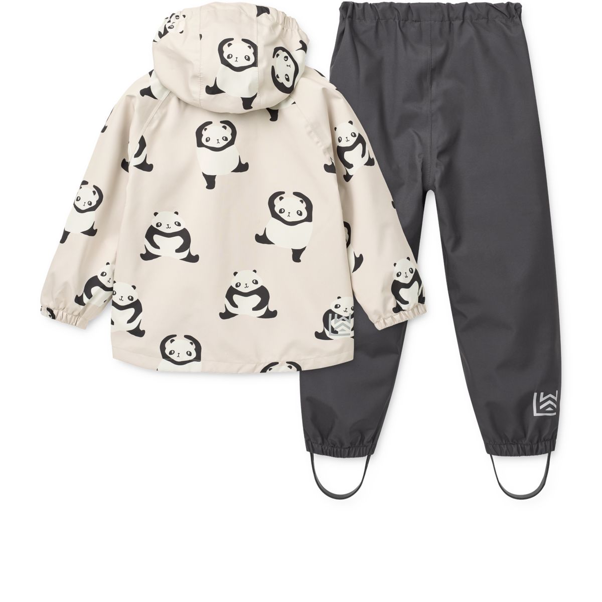 Liewood PEDIA Regenbekleidungsset - Panda / Sandy - Satz