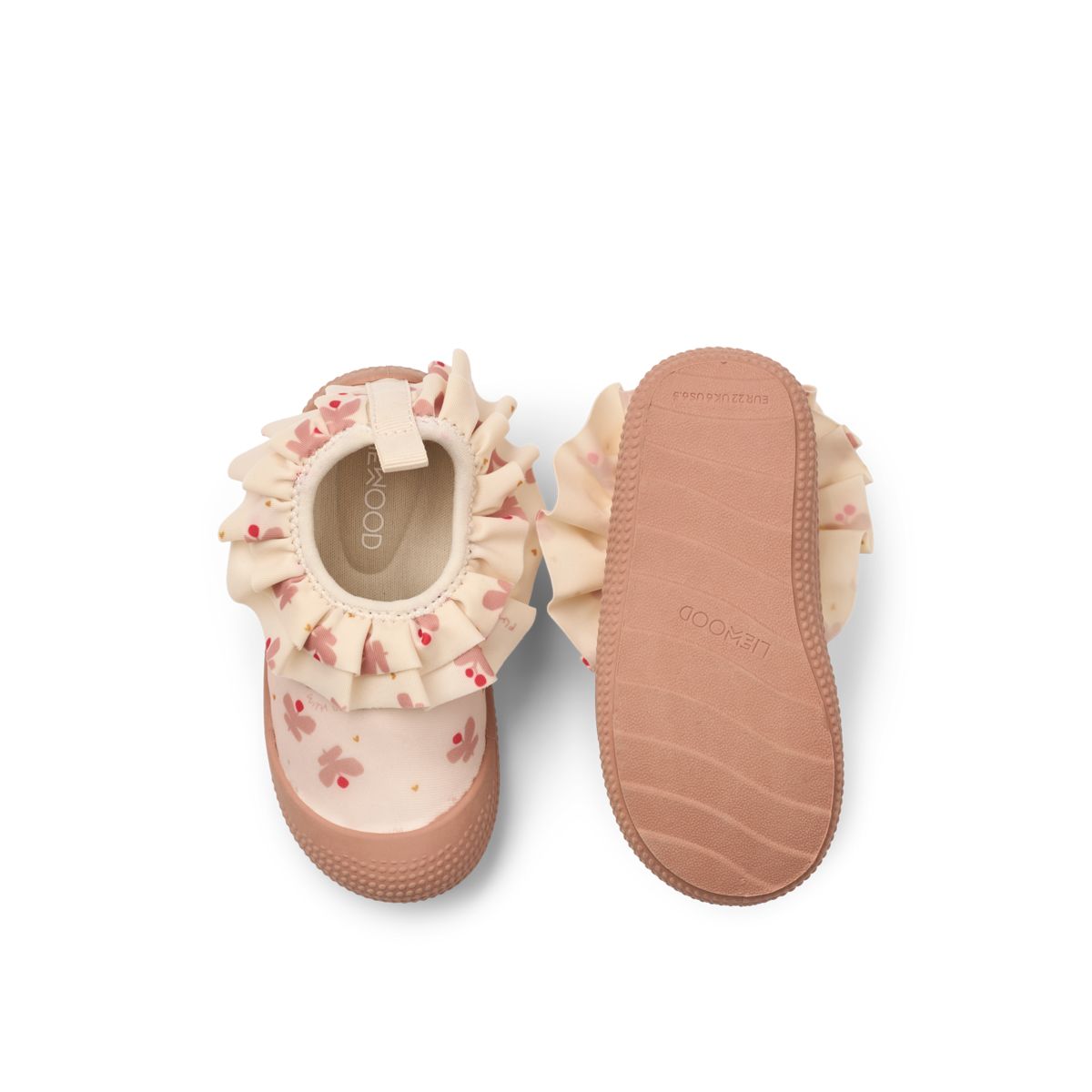 Liewood Sanjia Flounce Meer Schuhe - Mini Butterfly / Apple blossom - SCHWIMMSCHUH