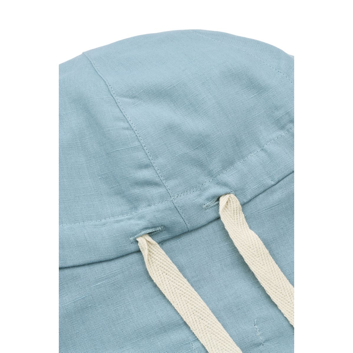 Liewood Gorm Sonnenhut aus Leinen - Beach blue - Hut & Kappe