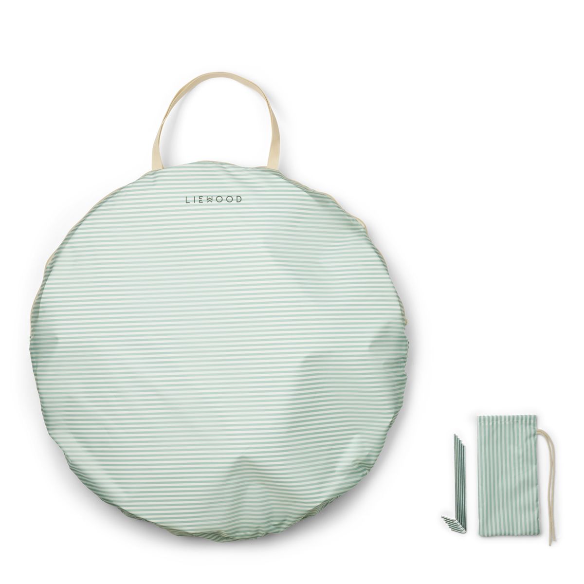Liewood Cassie Pop-Up-Strandzelt - Peppermint / creme de la creme - ZELT