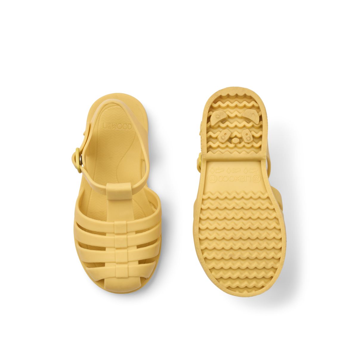 Liewood BRE Sandalen - Lemon yellow - Strandsandalen