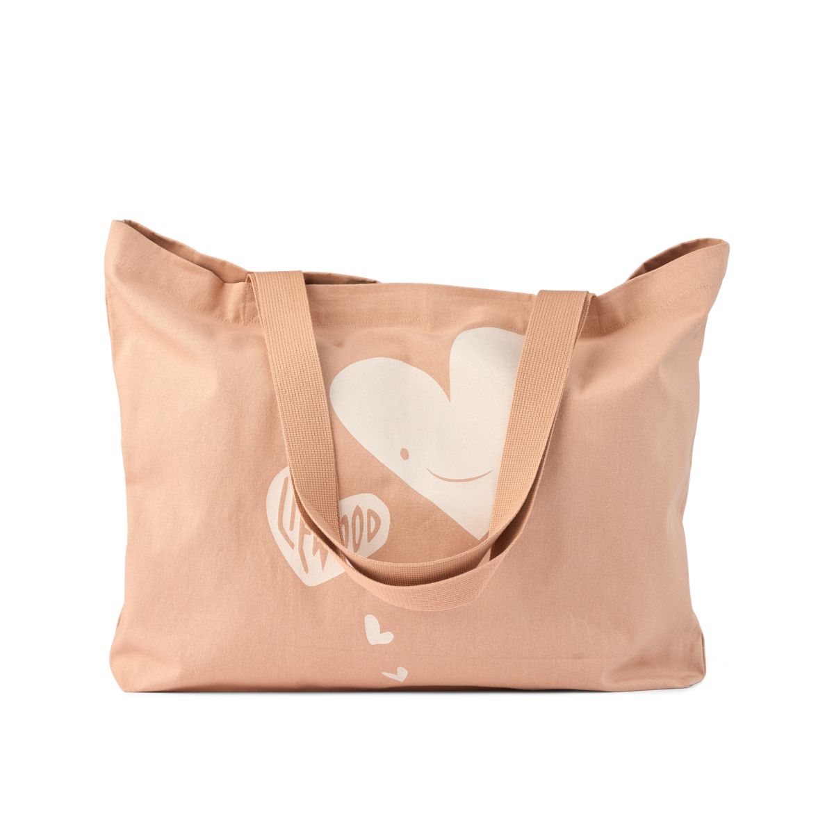 Liewood Große Tragetasche - Hearts / Pale tuscany - Einkausstacshe