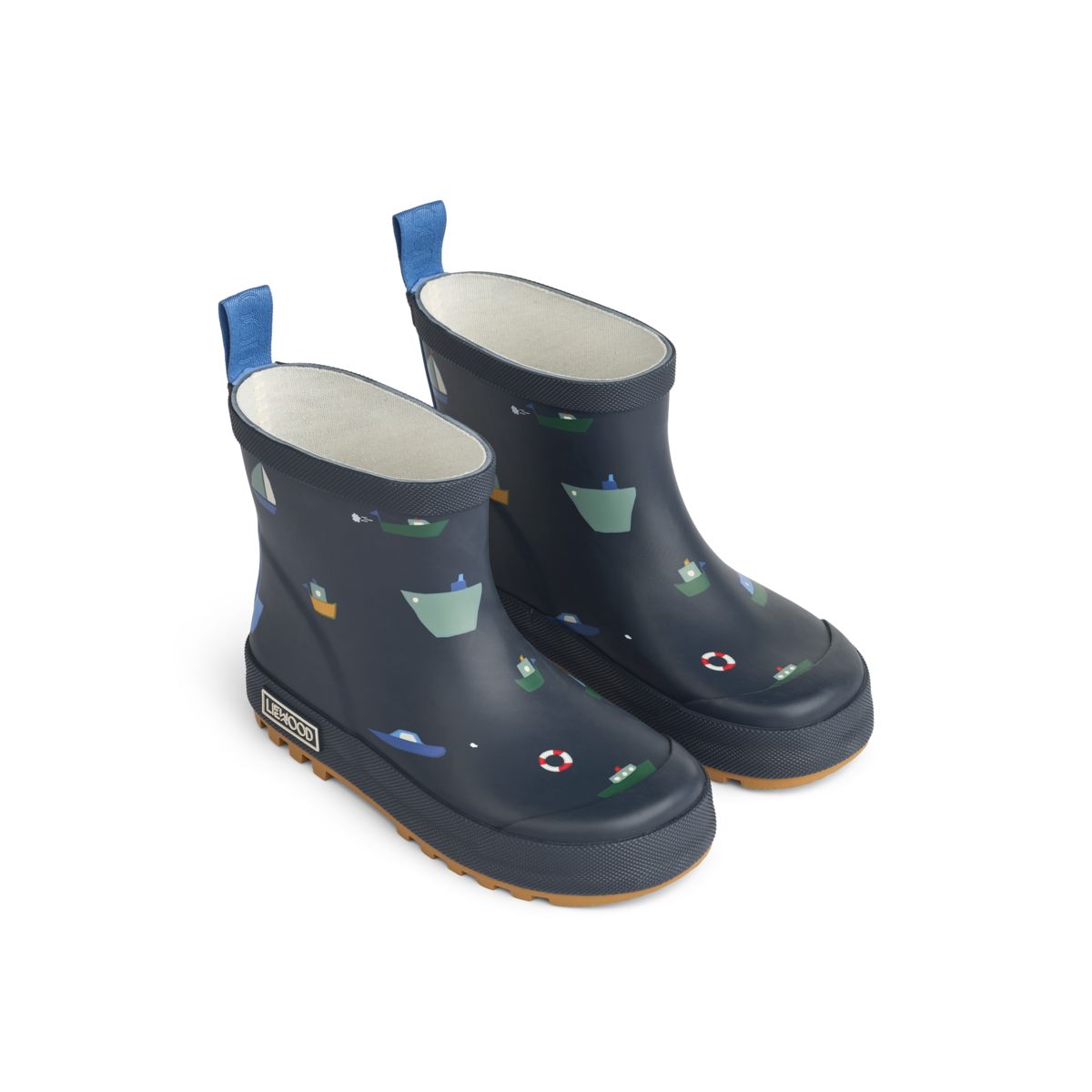 Liewood Tekla Kurzer Regenstiefel mit Print - Sailing / Classic navy - Regenstiefel