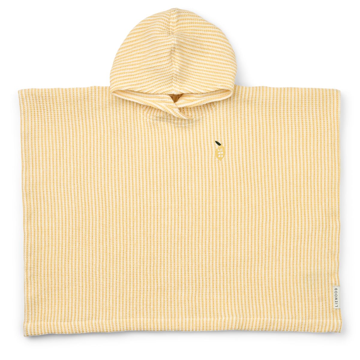 Liewood PACO Stickerei Poncho - Lemon yellow / creme de la creme - Bademantel / Poncho