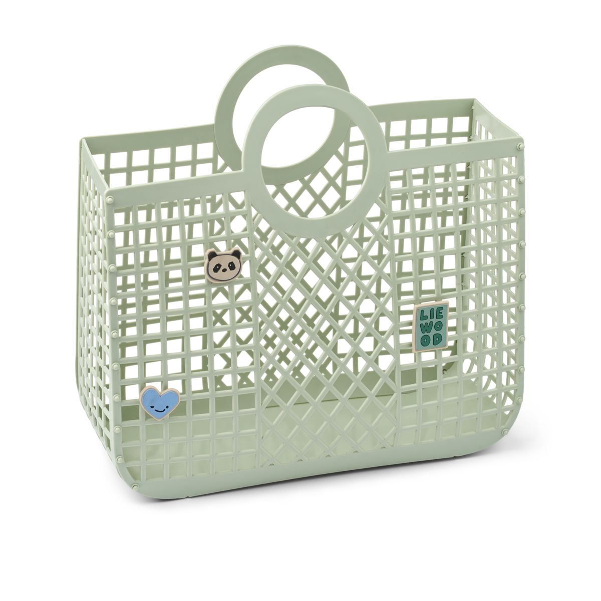 Liewood BLOOM Korb mit Anhängern - Light Peppermint - KORB-TASCHE