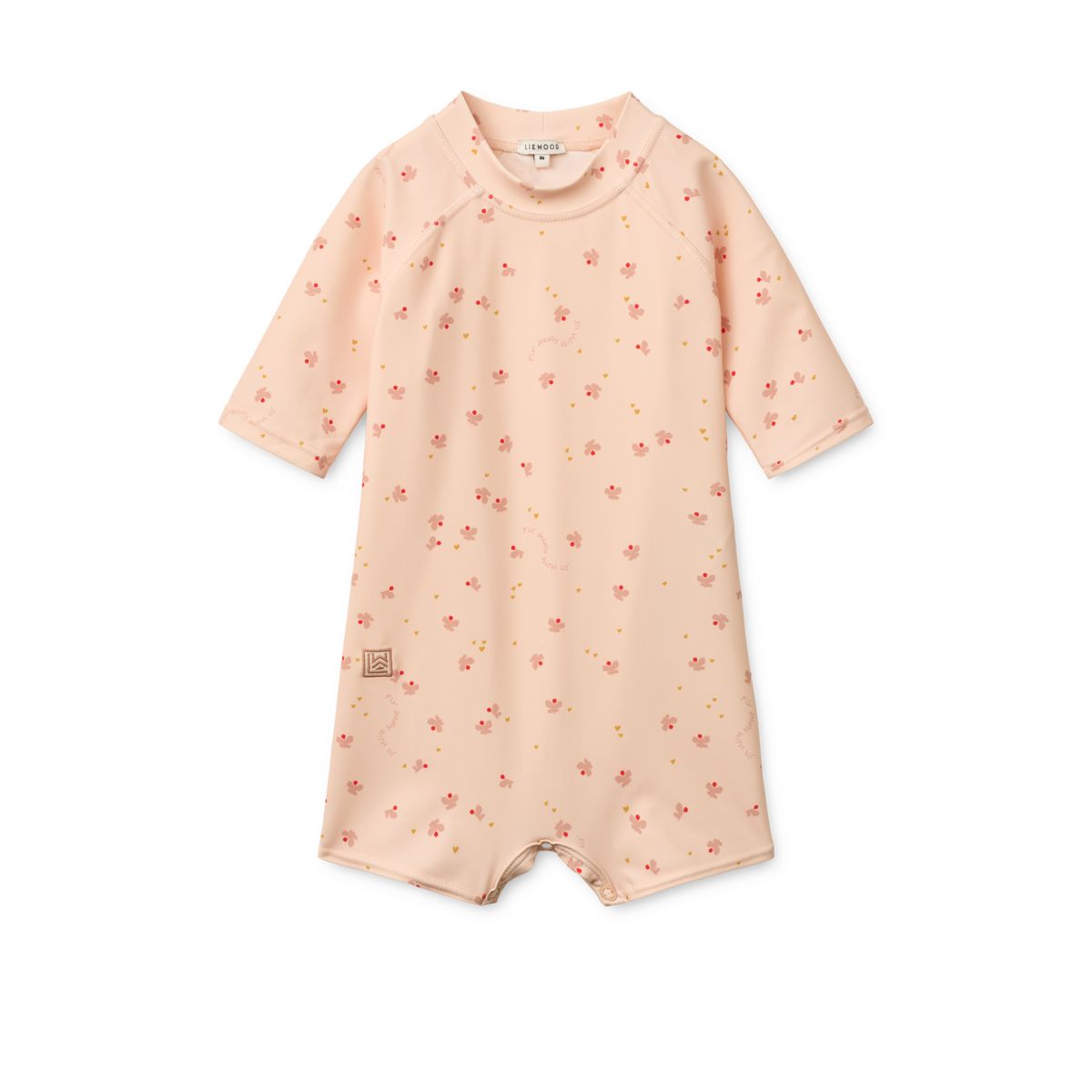 Liewood THOR Baby Bade-Spielanzug - Mini Butterfly / Apple blossom - Badeanzug
