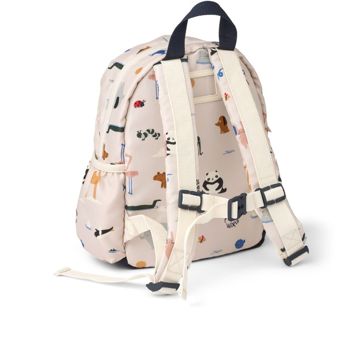 Liewood ANDREAS Rucksack - Around the world / Sandy - Rucksack