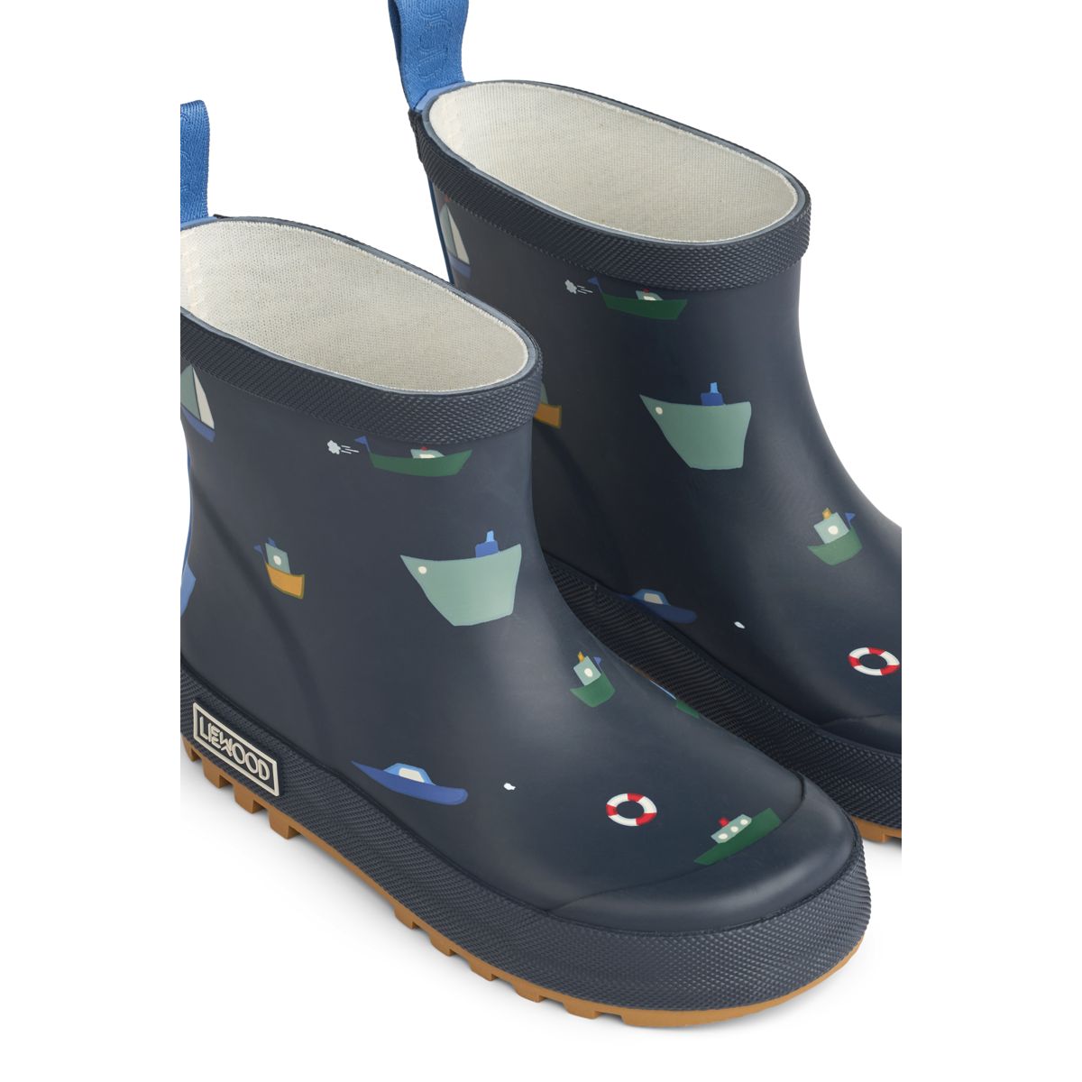 Liewood Tekla Kurzer Regenstiefel mit Print - Sailing / Classic navy - Regenstiefel