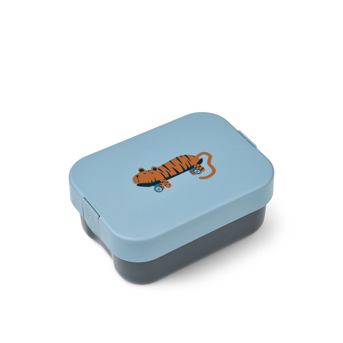 Liewood KAMIL Lunchbox - Tiger / Beach blue - Brotdose