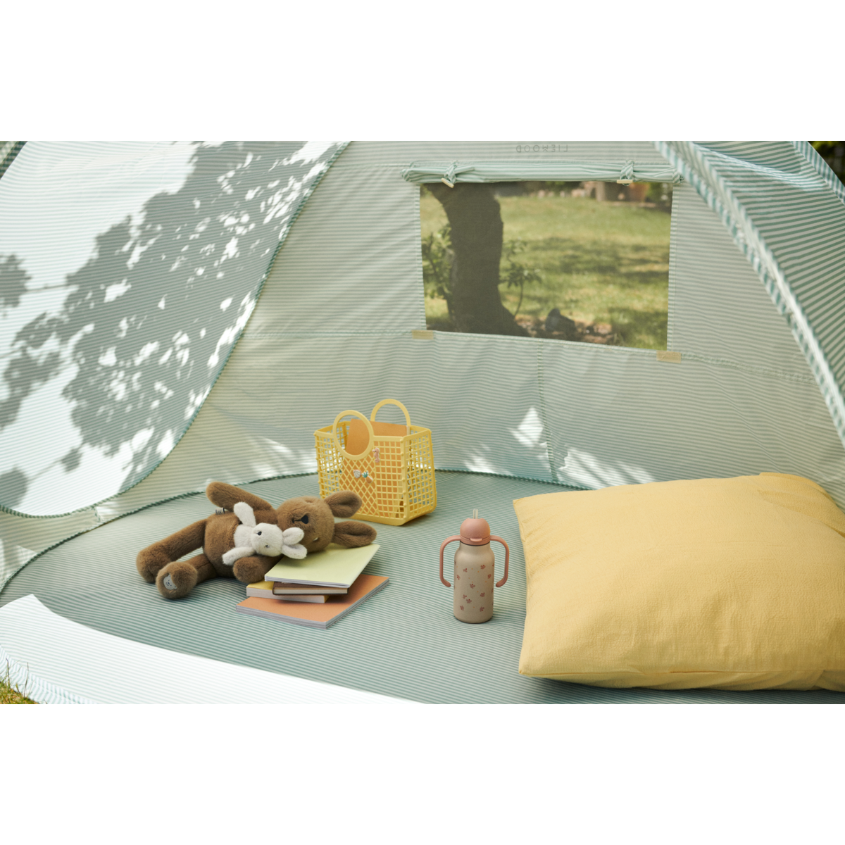Liewood Cassie Pop-Up-Strandzelt - Peppermint / creme de la creme - ZELT