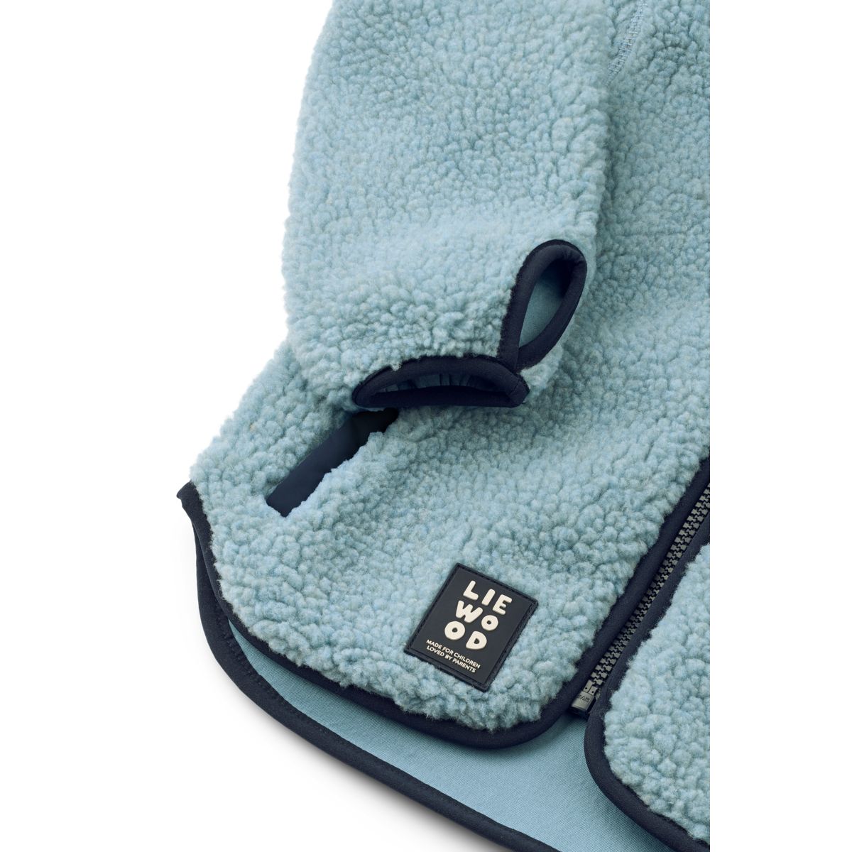Liewood Nolan Fleecejacke - Beach blue - Jacke