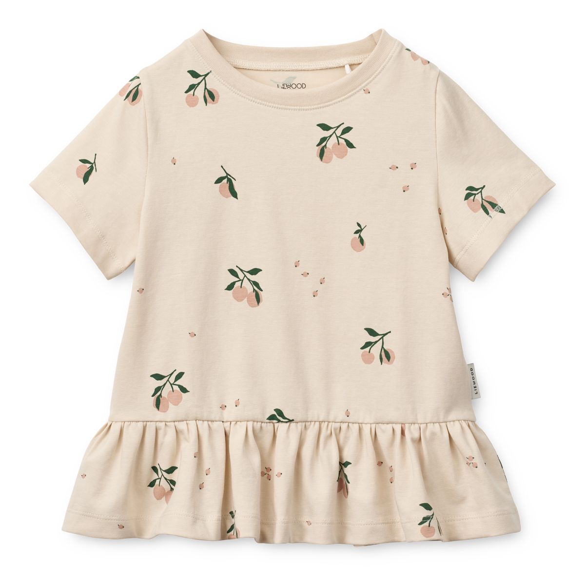 Liewood ILFORD Set mit Rüschen - Peach mini / Sea shell - Satz