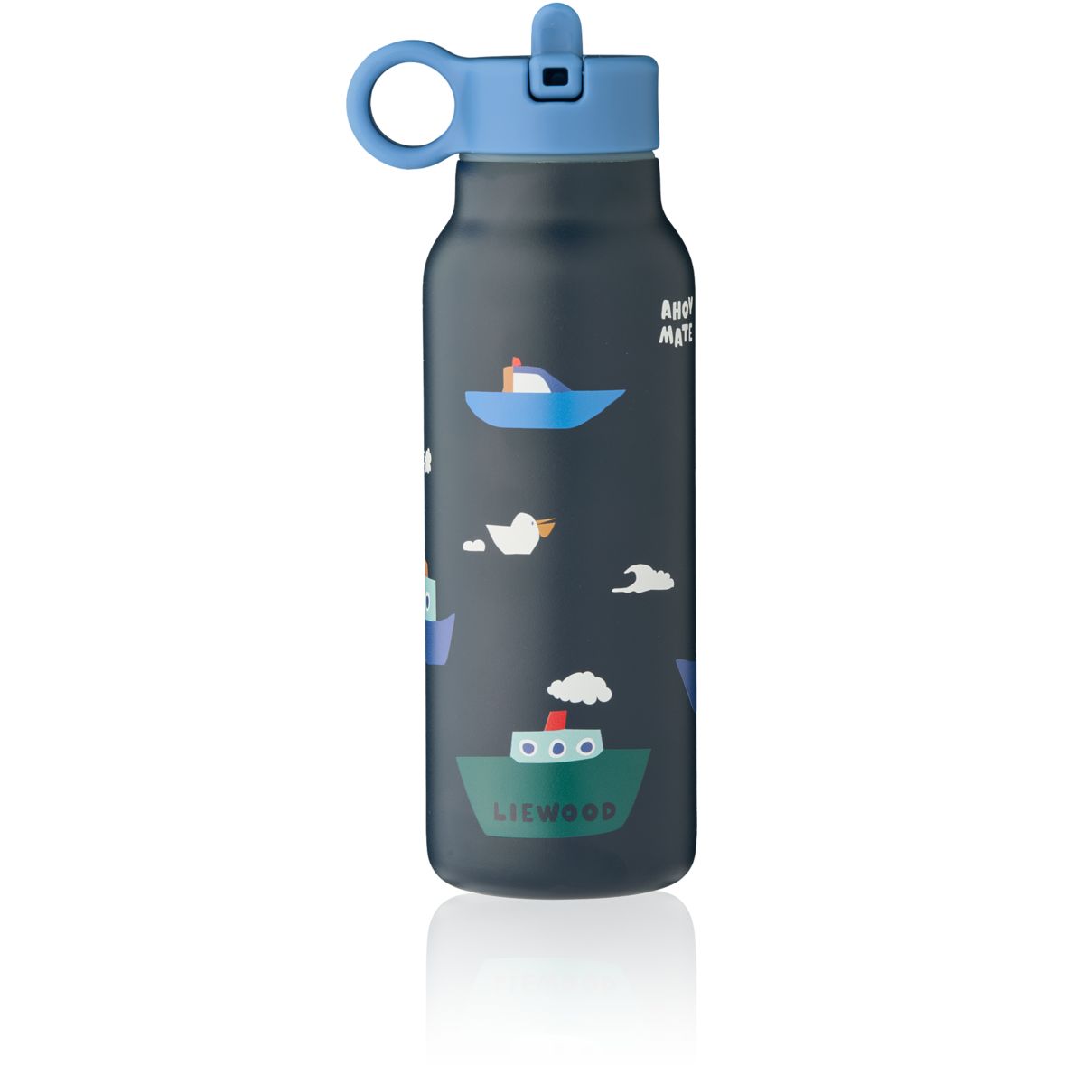 Liewood Falk Wasserflasche 350 ml - Sailing / Classic navy - Wasserflasche