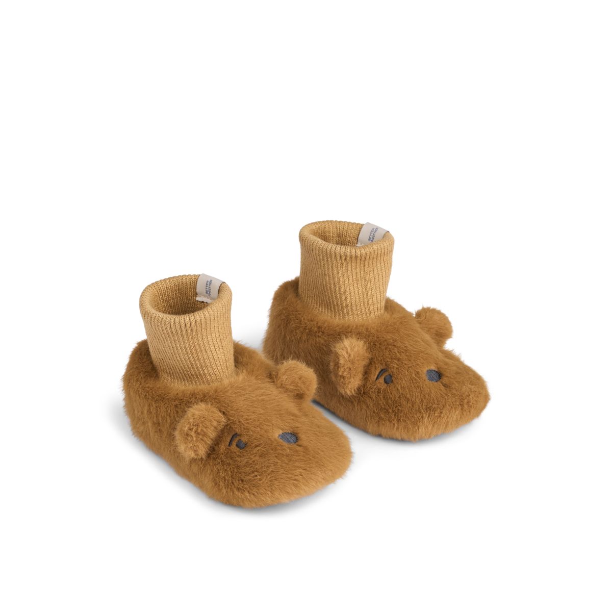 Liewood BETH Bär-Hausschuhe - Golden caramel - Hausschuh