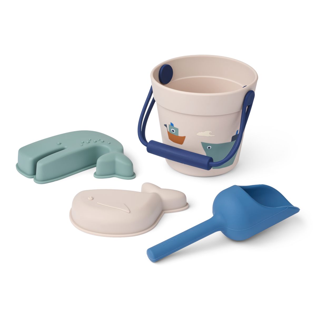Liewood KIT Mini Segel-Strandset - Sailing / Sandy - SAND TOYS
