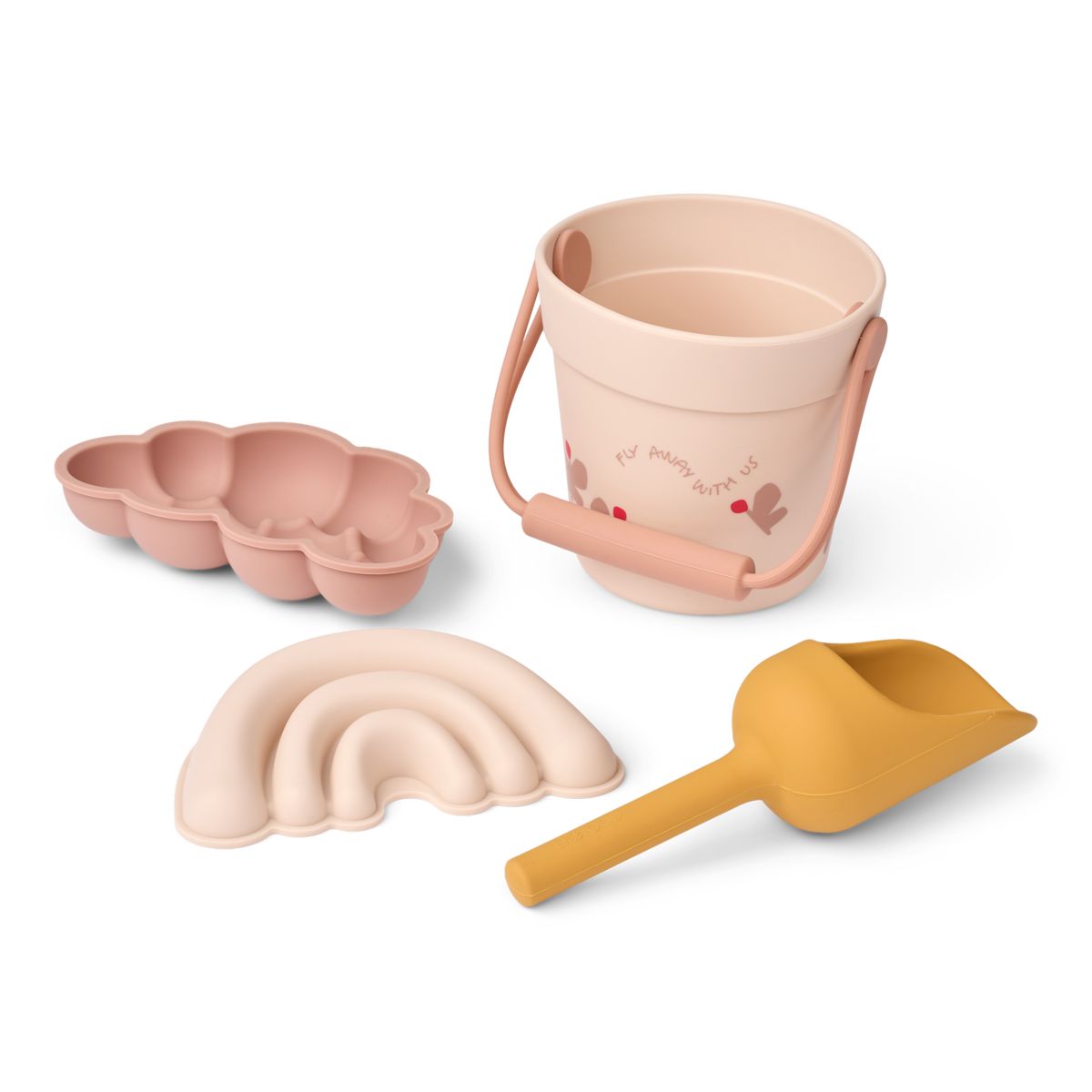 Liewood KIT Mini Schmetterling Strandset - Butterfly / Apple blossom - SAND TOYS