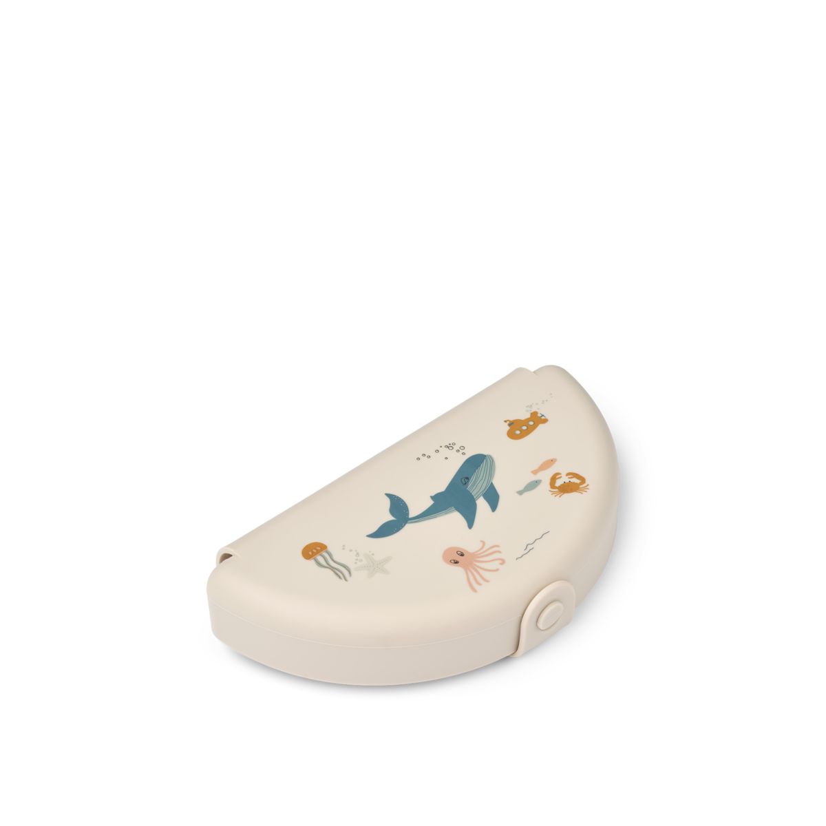 Liewood Eugene Faltbare Snack-Box - Sea creature / Sandy - Snackbox