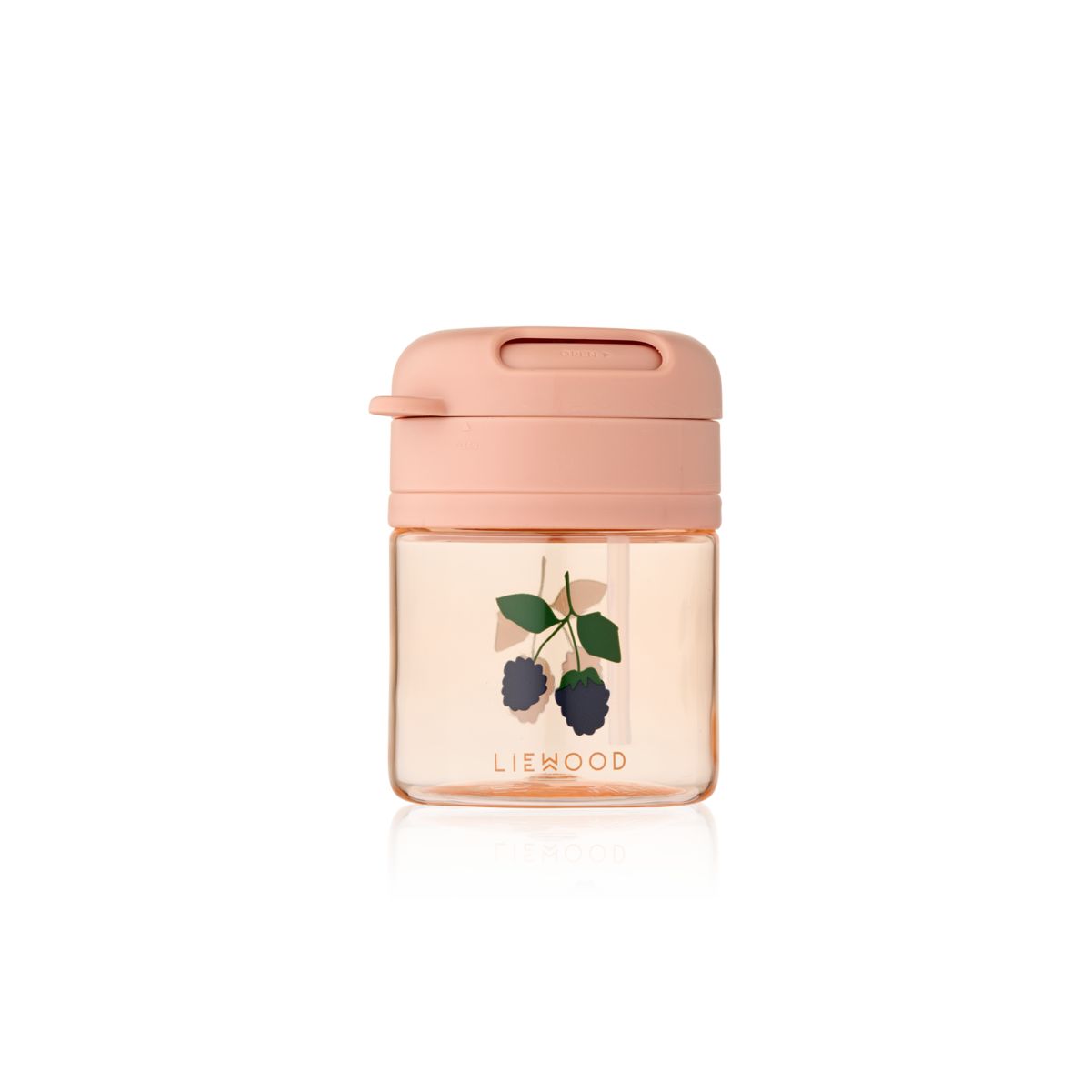 Liewood PAVIA Tritan-Becher mit Strohhalm - Berry / Pale Tuscany - Becher