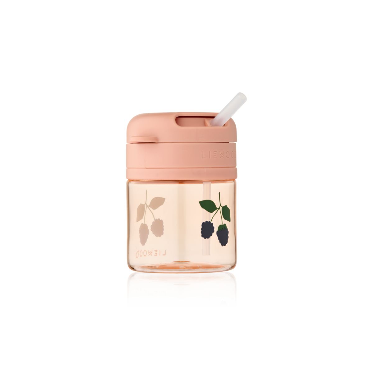 Liewood PAVIA Tritan-Becher mit Strohhalm - Berry / Pale Tuscany - Becher