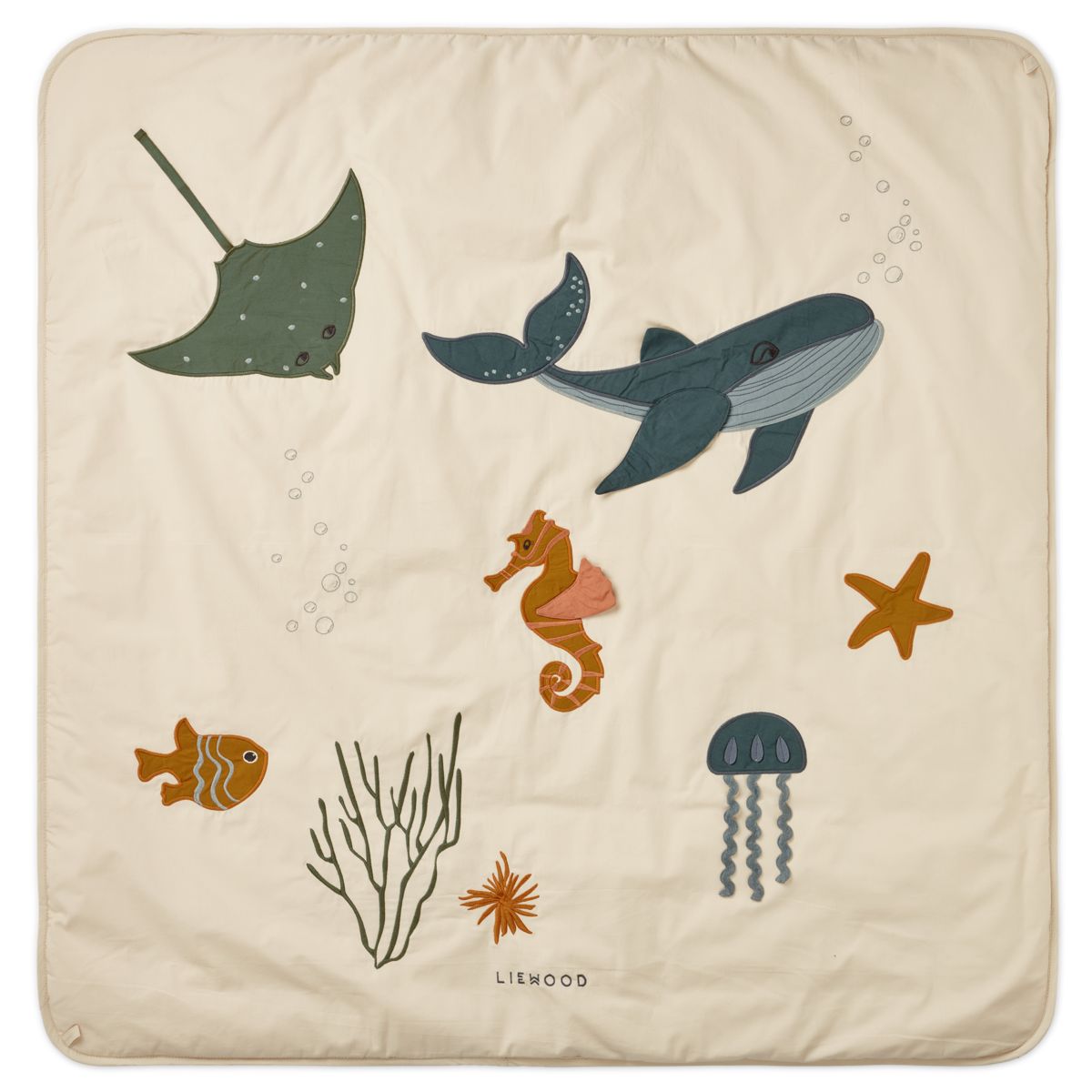 Liewood Glenn Aktivitätsdecke - Sea creature / Sandy - Aktivitätsdecke