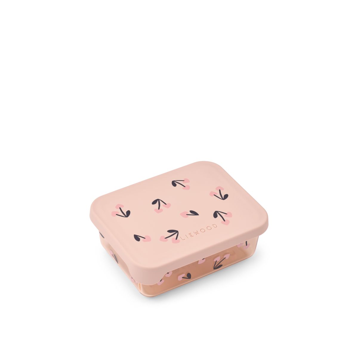 Liewood AKO Tritan-Snack-Box - Cherry heart / Rosey - Snackbox