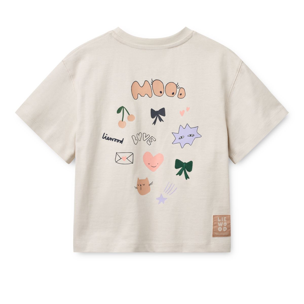 Liewood TYLER Kurzarm-T-Shirt - Mood / Sandy - T-shirt