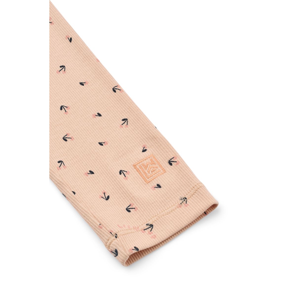 Liewood MARIEN bedruckte Ripp-Leggings - Mini Cherry heart / Rosey - Leggings