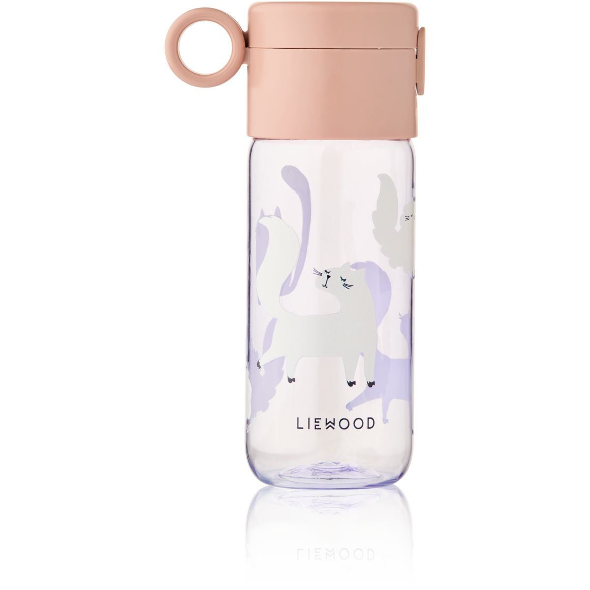 Liewood CLEMENCE Tritan-Flasche - Cat / Warm lilac - Wasserflasche